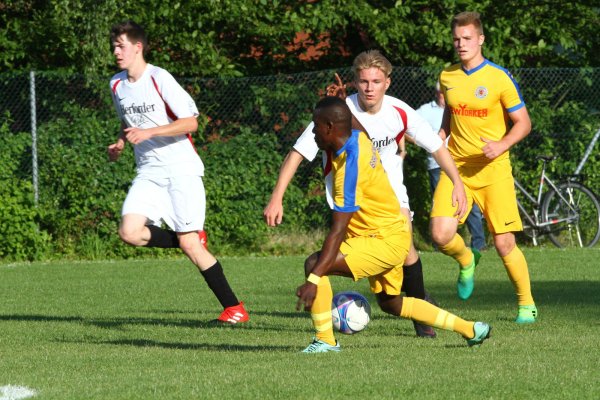 DFB-U19-Pokalsieger Eintracht Braunschweig in Kalletal-Westorf. - © Jörg Hagemann
