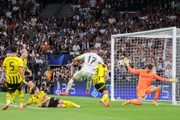 Mit dem 3:2 von Lucas Vazquez hatte Real Madrid die Partie gegen den BVB gedreht. - © David Canales/dpa