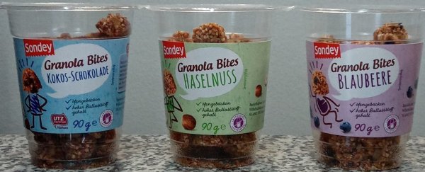 Lidl-Produkt «Sondey Granola Bites» - © Foto: Lidl/Lidl/obs