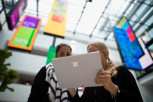 Microsoft - © Foto: Matthias Balk/Archiv
