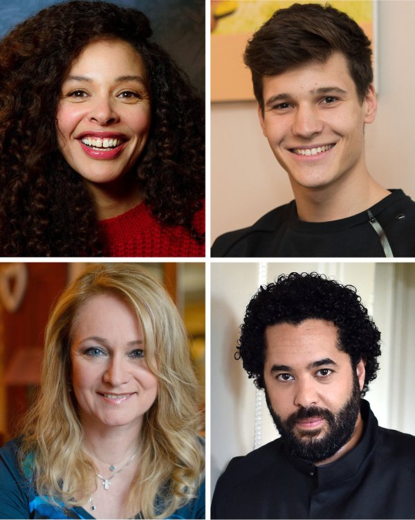 Die Bildkombo zeigt die Musiker Sängerin Joy Denalane (oben l-r), Wincent Weiss, Nicole (unten, l-r) und Adel Tawil. - © dpa