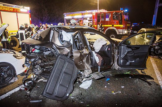 Karambolage auf der A2