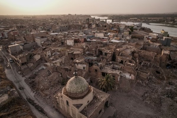 Die Wiederaufbauarbeiten der zerstörten historischen Stätten in Mossul sind abgeschlossen (Archivbild). - © Ismael Adnan/dpa