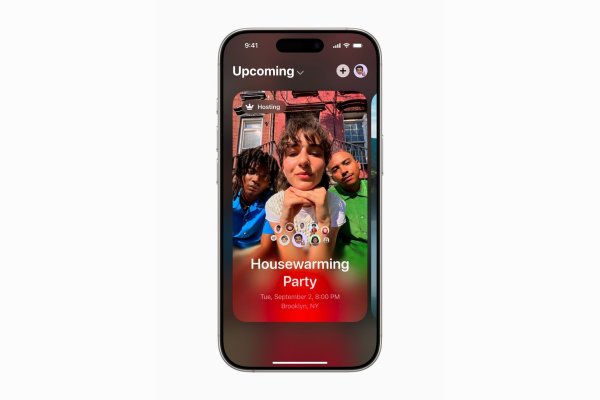 Get the party started: Mit «Apple Invites» können Gastgeber individuelle Einladungen unabhängig vom verwendeten Gerät verschicken. - © Apple Inc./dpa-tmn