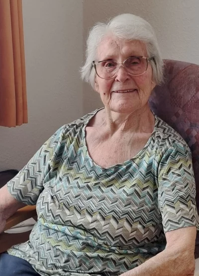 Jubilarin Erna Wegener. - &copy; diakonis