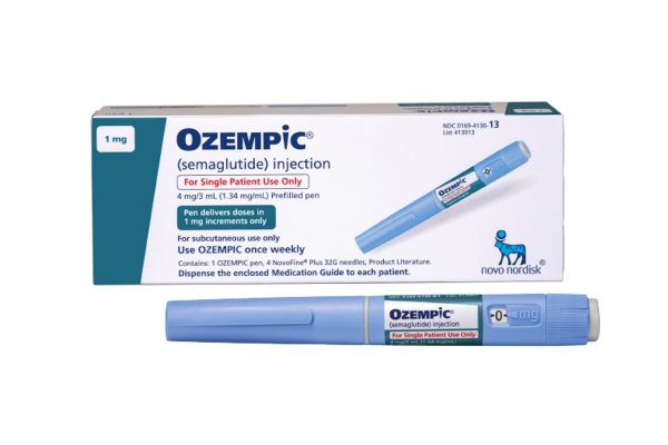 Ein Pen mit dem Original Präparat Ozempic. - © --/Novo Nordisk/dpa