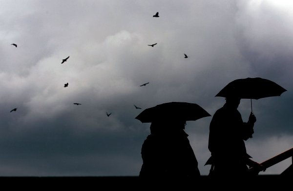 Für Donnerstag und Freitag erwarten die Meteorologen vom Deutschen Wetterdienst einige Schauer. (Symbolbild) - © Oliver Berg/dpa
