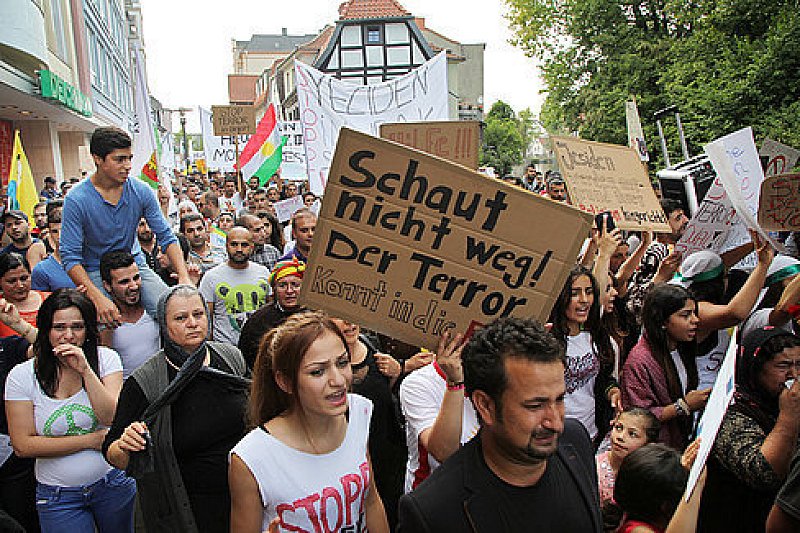 Friedliche Demonstration in Detmold Lokale Nachrichten aus Detmold LZ.de