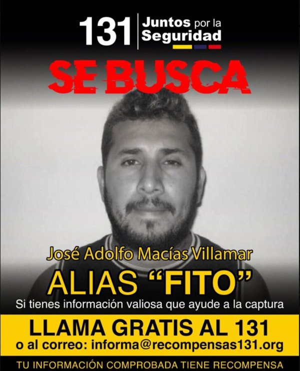 José Adolfo Macías Villamar, alias Fito, war der Anführer der mächtigen Bande Los Choneros. (Archivbild) - © Uncredited/Ecuador\\\'s Ministry of Interior/AP/dpa