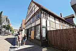 Beim ehemaligen Tille-Reineke-Haus, Mittelstraße 54. - © Foto: Gerstendorf-Welle