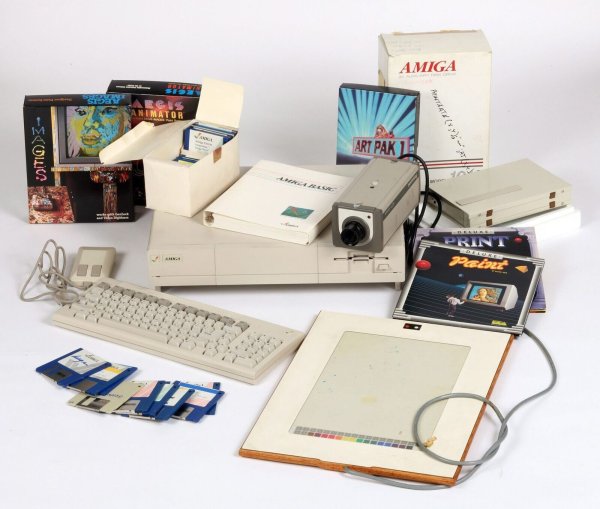 Der Pop-Art-Künstler Andy Warhol verwendete den Commodore Amiga für die Erstellung von Kunstwerken. - © picture alliance / dpa