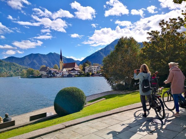Unerschwinglichste Wohnregion Deutschlands: der Tegernsee. (Symbolbild) - © Georg Weindl/dpa-tmn