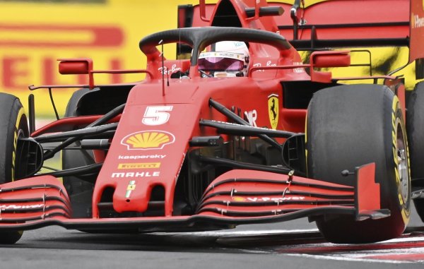 Sebastian Vettel - © Foto: Joe Klamar/Pool AFP/AP/dpa