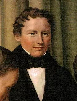 Friedrich Ludwig Tenge im Jahre 1836. Der Gutsbesitzer und Industrielle leitete von Niederbarkhausen aus sein Firmenimperium. - &copy; Repro: Horst Biere / Quelle: Industriemuseum SHS