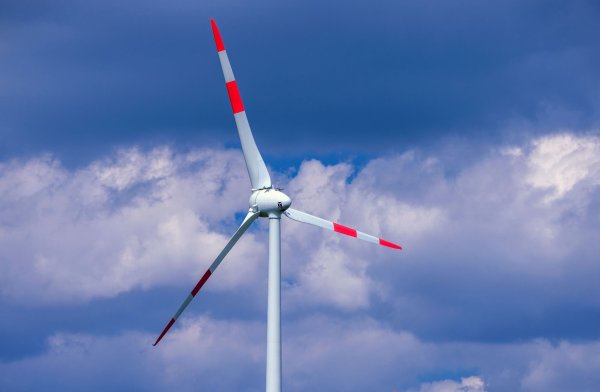 Windrad verliert Kopf und Flügel: Warum die Windkraftanlage havarierte ist nach Angaben der Behörden unklar. (Symbolbild) - © Jens Büttner/dpa
