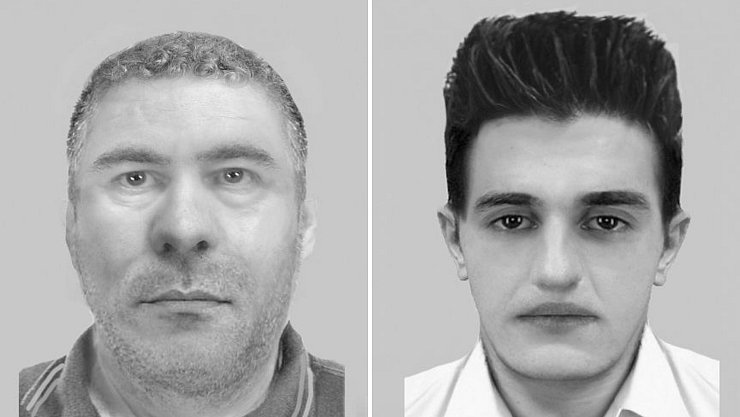 Wer kennt diese Männer? Die Polizei sucht nach zwei mutmaßlichen Trickdieben. - © Polizei Lippe