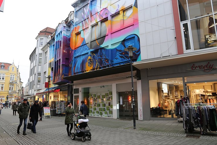 Die Herforder Innenstadt. - © Loschen