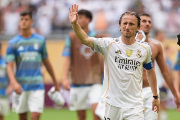Luka Modric wird Real Madrid nach dem Ende der Club-WM verlassen. - © Rebecca Blackwell/AP/dpa