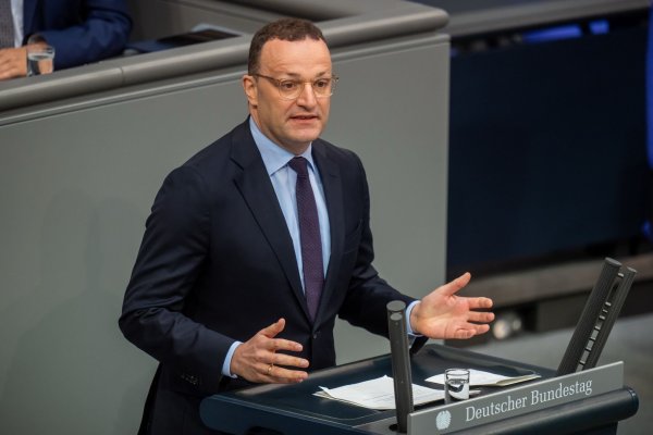 Jens Spahn, CDU/CSU Fraktionsvorsitzender im Bundestag - © Michael Kappeler/dpa