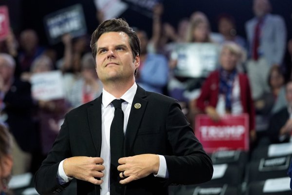 Matt Gaetz gilt als einer der radikalsten Abgeordneten im Kongress. (Archivbild) - © Evan Vucci/AP/dpa