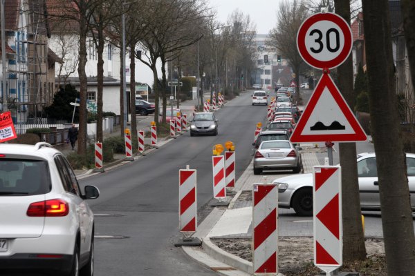 Kanal- und Oberflächensanierung immer noch nicht abgeschlossen - © Bernhard Preuß