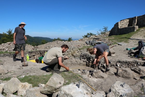 Waliser legen die FalkenburgRuine frei Lokale Nachrichten aus