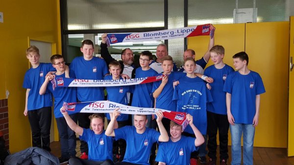 Die C-Jugend des HSG Blomberg ist Meister - © Privat