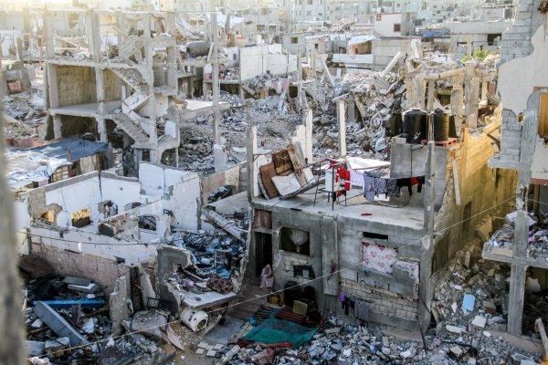 Der Krieg im Gazastreifen bringt seinen Bewohnern Tod und Zerstörung. (Archivbild) - © Mahmoud Zaki/XinHua/dpa