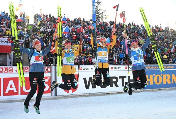 Auch in diesem Winter hoffen die deutschen Biathletinnen und Biathleten auf zahlreiche Podestplätze. - © Hendrik Schmidt/dpa