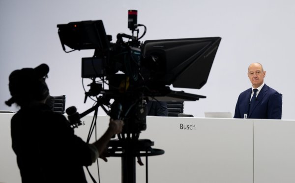 Virtuelle Hauptversammlung bei der Siemens AG mit dem Vorstandsvorsitzenden 
Roland Busch. - © Sven Hoppe/dpa Pool/dpa