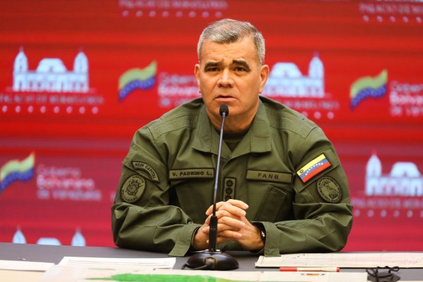 Verteidigungsminister Vladimir Padrino López prangerte eine Provokation der USA an. (Archivbild) - © ---/Prensa Miraflores/dpa