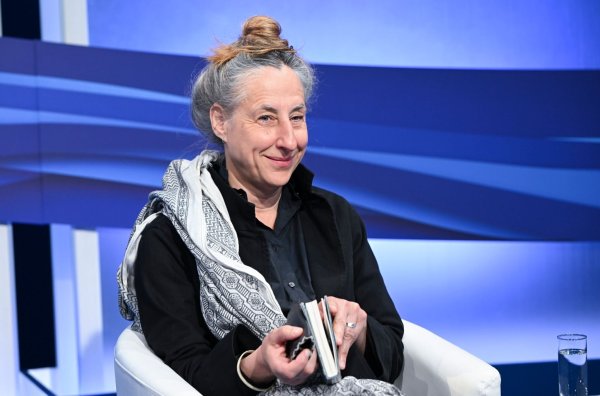 Die Schriftstellerin Judith Hermann erhält den Braunschweiger Wilhelm-Raabe-Literaturpreis. - © Jens Kalaene/dpa