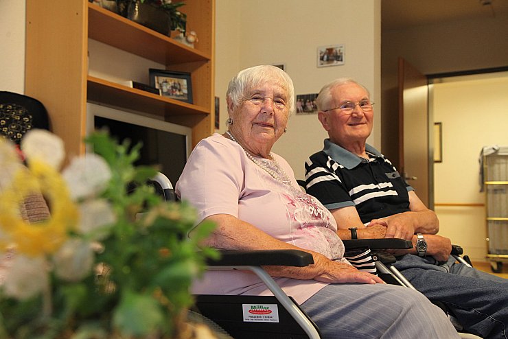 Lilli Brand und Alwin Topp schätzen einander sehr. - © Vera Gerstendorf-Welle(LZ)