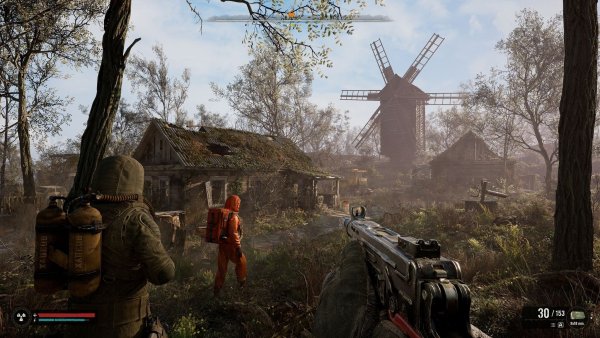 Stalker Skif begibt sich auf eine gefährliche Reise durch die Sperrzone. - © GSC Game World/dpa-tmn