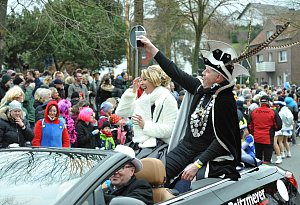 Karnevalsumzug in Kalldorf