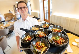 Stadtblick: Das neue Restaurant auf der Sparrenburg geht an den Start