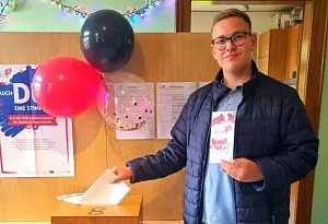 Bild zu Kalletaler Jugendliche gehen wählen