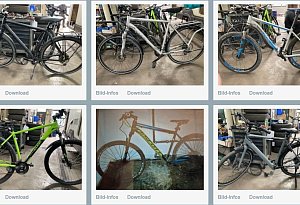 Bielefeld: Hehlerware - Die Polizei zeigt mehrere gestohlene Fahrräder