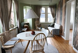 Blick ins Denkmal "Hoher Priester" in Detmold