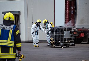 Chemieunfall in Detmold