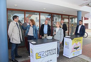 LZ-Wahlmobil in Augustdorf