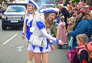 Karnevalsumzug in Kalldorf