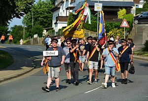 Festumzug des Ziegler-und Arbeitervereins Kalldorf