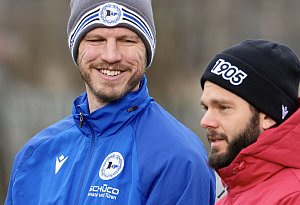 Öffentliches Training von Arminia Bielefeld.