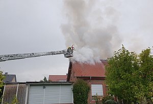 Brand im Lemgoer Musikerviertel