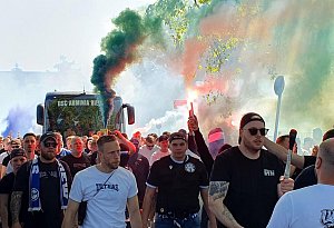 Gänsehaut-Empfang für Arminia