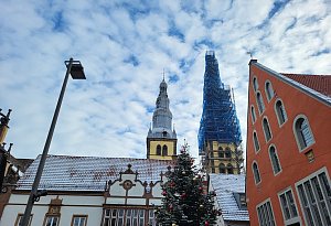 Aufstieg und Aussicht St. Nicolai in Lemgo