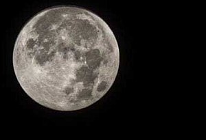 Supermond über Lippe