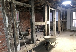 Blick ins sanierte Häuschen Schennershagen 11