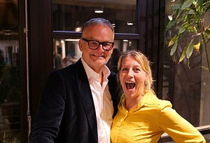 Frank Plasberg und Anne Gesthuysen